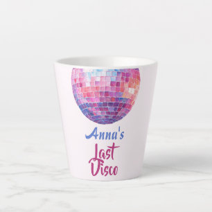 Letzte Disco-Junggesellinnenabschied   Latte-Tasse Milchtasse