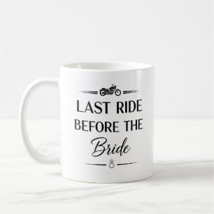 Letzte Fahrt vor der Braut Kaffeetasse