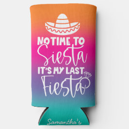 Letzte Fiesta Bride Junggeselinnen-Abschied Keepak Selters Dosenkühler