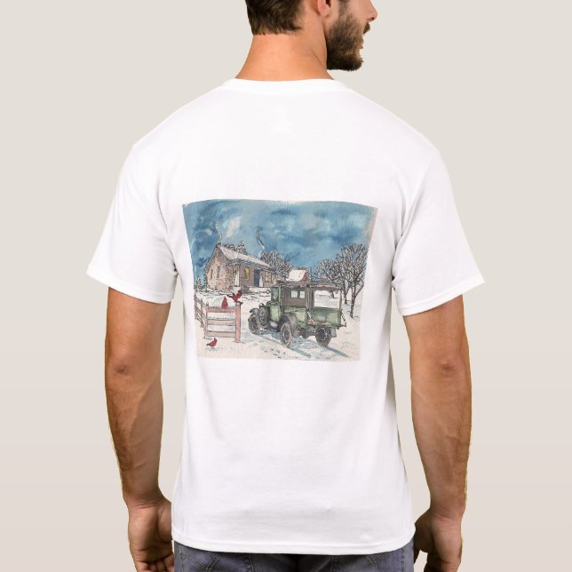 Letzte Firewood-Belastung T-Shirt (Rückseite)