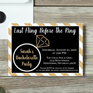 Letzte Fling vor dem Ring, Diamond Bachelorette Einladung