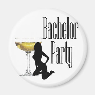 Letzte Flying-Fit-Bachelor-Party Magnet