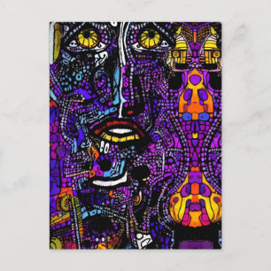 Letzte Gedanken an die Kunstversteigerung - Ken Ga Postkarte