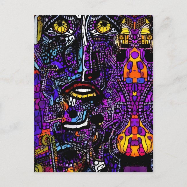 Letzte Gedanken an die Kunstversteigerung - Ken Ga Postkarte (Vorderseite)