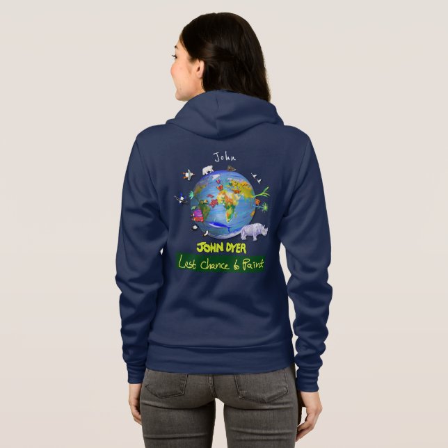 Letzte Gelegenheit, Hoodie2 zu malen Hoodie (Schwarz voll)