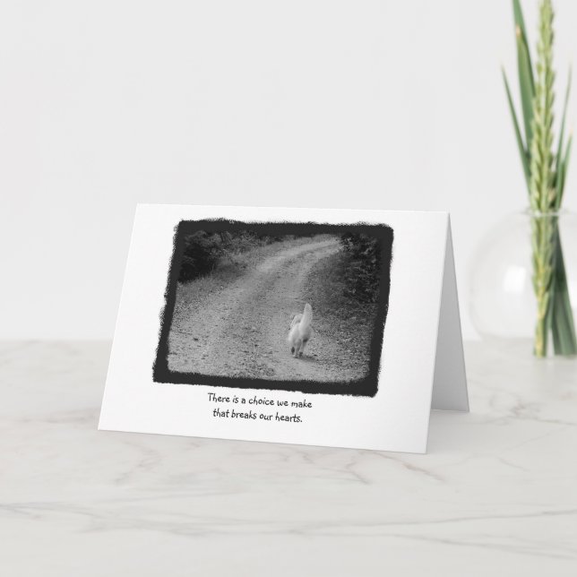 Letzte Geschenkkarte Karte (Vorderseite)