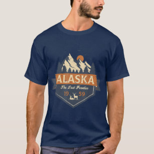 Letzte Grenze Retro Alaska T-Shirt