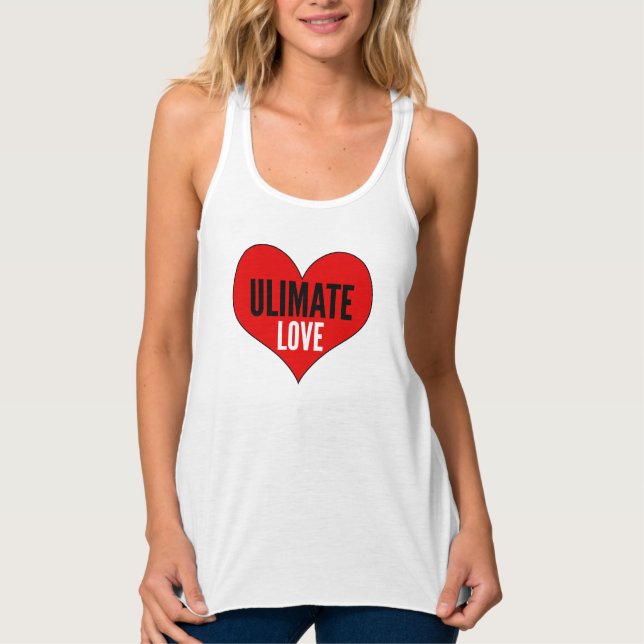 Letzte Liebe Die Frauen stehen an der Spitze Tank Top (Vorderseite)