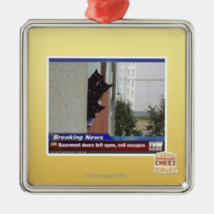 Letzte Nachrichten 2 Silbernes Ornament