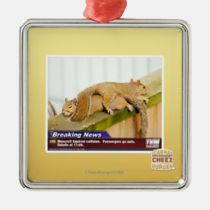 Letzte Nachrichten Silbernes Ornament