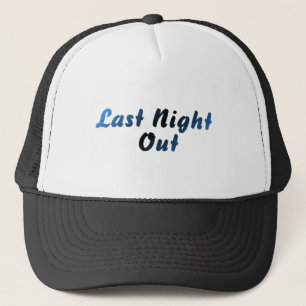 Letzte Nacht (Bräutigam) Truckerkappe