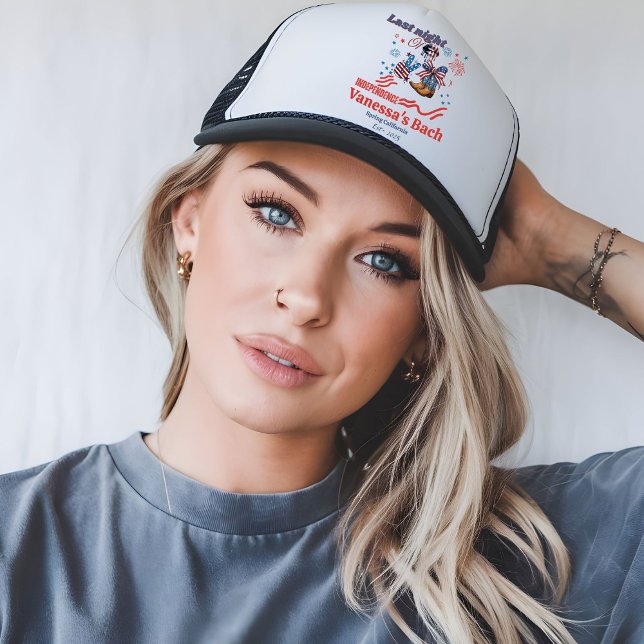 Letzte Nacht der Unabhängigkeit 4. Ju Bachelorette Truckerkappe (Von Creator hochgeladen)