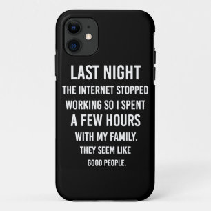 Letzte Nacht hörte das Internet auf zu arbeiten So Case-Mate iPhone Hülle