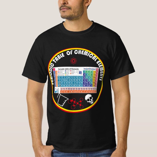 Letzte Periodische Tabelle der Elemente Graphic T- T-Shirt (Vorderseite)