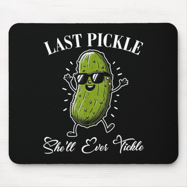 Letzte Pickleschale kitzelt Junggesellenabschied H Mousepad (Vorne)