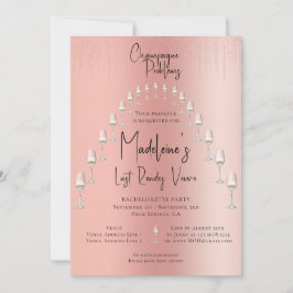 Letzte Rendez Veuve Bachelorette Wochenendreise Einladung