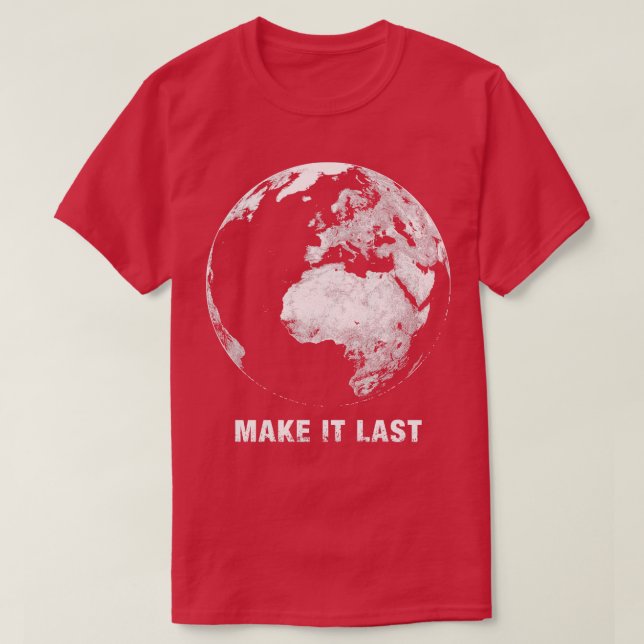 Letzte Rettung des Planeten T-Shirt (Design vorne)