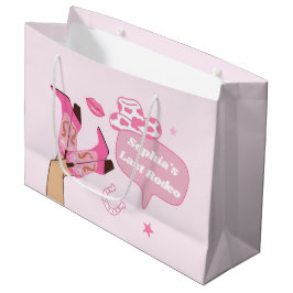 Letzte Rodeo Cowgirl Junggeselinnen-Abschied Gesch Große Geschenktüte