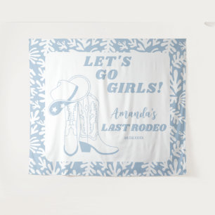 Letzte Rodeo-Western-Cowgirl-Junggesellinnenparty Wandteppich