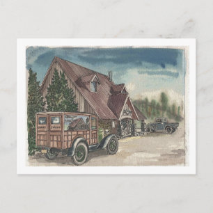 Letzte Schanzen-Lieferung Postkarte