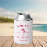 Letzte Splash Beach Palms Hot Pink Bachelorette