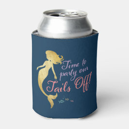 Letzte Splash Mermaid Bachelorette Koozie Dosenkühler