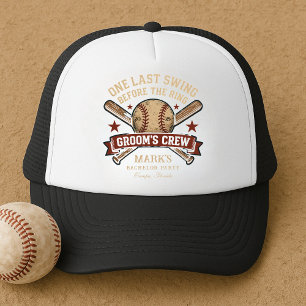 Letzte Swing Baseball Junggesellenabschied Truckerkappe