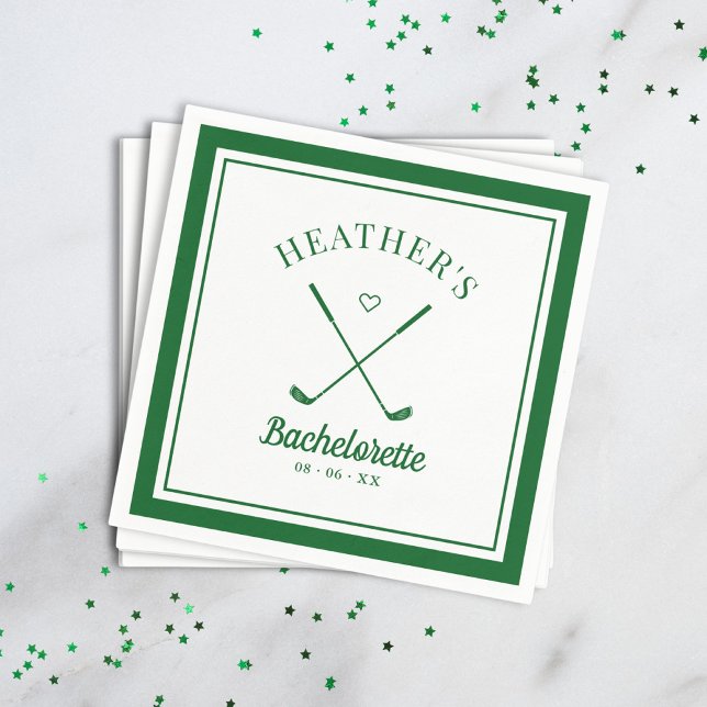 Letzte Swing Golf Bachelorette Serviette (Von Creator hochgeladen)