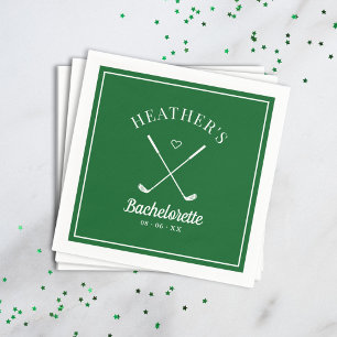 Letzte Swing Golf Bachelorette Serviette