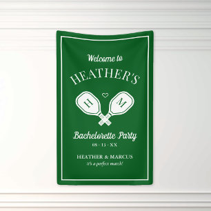 Letzte Swing Pickleball Bachelorette Banner