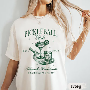 Letzte Swing vor dem Ring Pickleball Bach Weekend T-Shirt