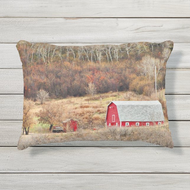 Letzte Tage Herbst Akzent Kissen im Freien (Vorderseite)