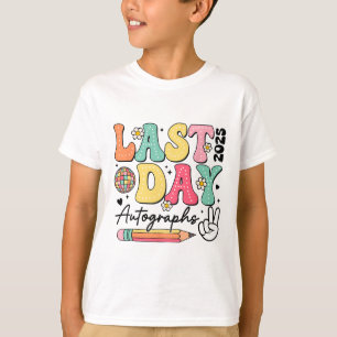 Letzte-Tages-Unterschriften 2024-2025 Groovy Süße T-Shirt