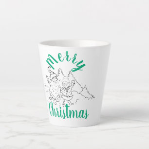 Letzte Tasse; Herr & Frau Claus Milchtasse