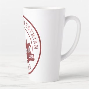 Letzte Tasse mit 50-jährigen Logo-Maroon und Whit