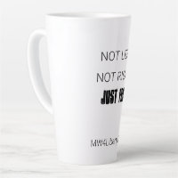 Letzte Tasse - "Nicht Verlassen. Nicht in Ordnung.