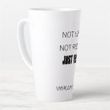 Letzte Tasse - "Nicht Verlassen. Nicht in Ordnung.