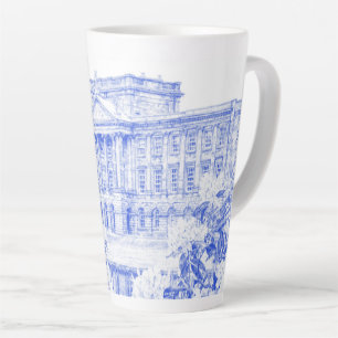 Letzte Tasse - "The Grounds at Pemberley" (Blau)