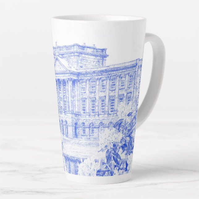 Letzte Tasse - "The Grounds at Pemberley" (Blau) (Rechte Ecke)