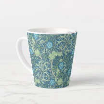 LETZTE TASSE : WILLIAM MORRIS : SEAWEED DESIGN