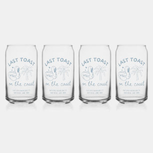 Letzte Toast Junggesellinnenabschied Geschenk Glas