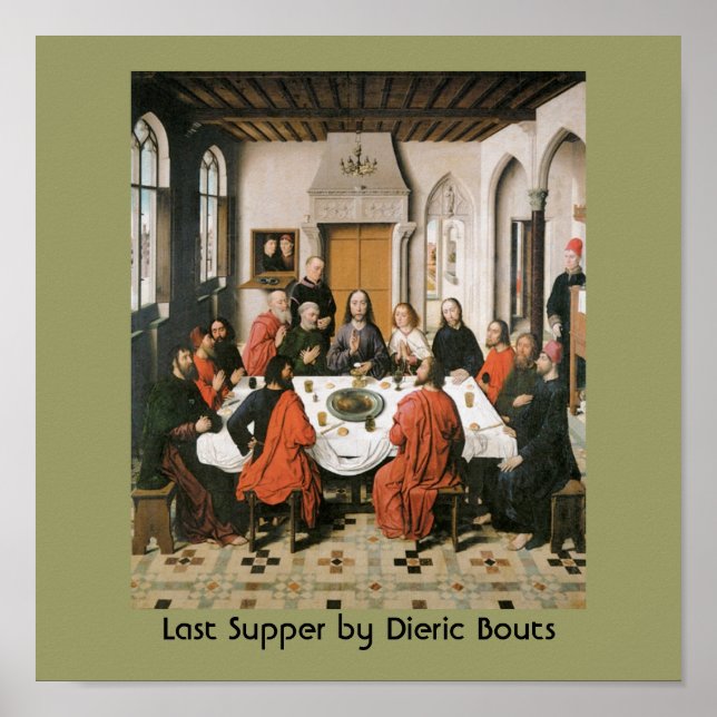 Letzte Vintage religiöse Kunst Poster (Vorne)