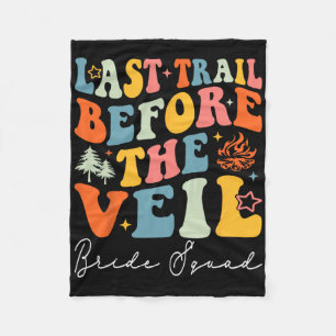 Letzte Wanderung vor dem Schleier Braut-Squad-Camp Fleecedecke