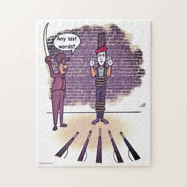 Letzte Worte Jigsaw Puzzle (Vertikal)