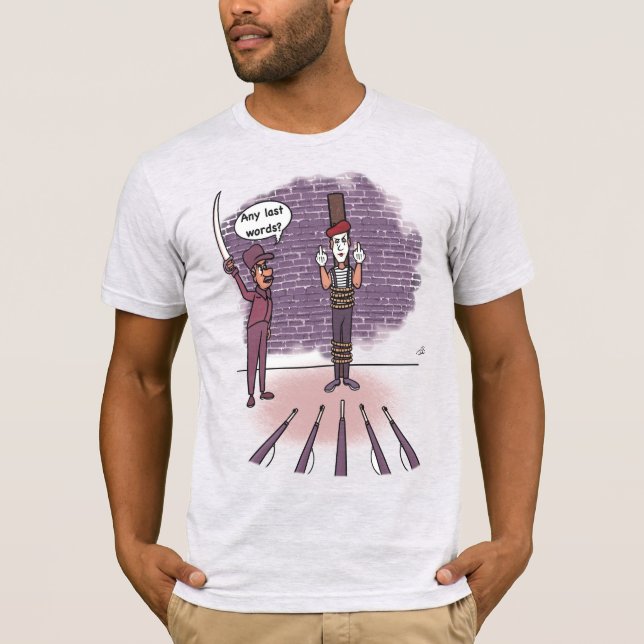 Letzte Worte T-Shirt (Vorderseite)