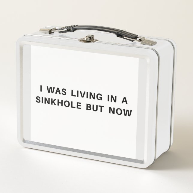 Letzte Zeile, Sinkhole Lunchbox (Vorderseite)