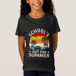 Letzten Schultag ist die Schule für den Sommer Vin T-Shirt