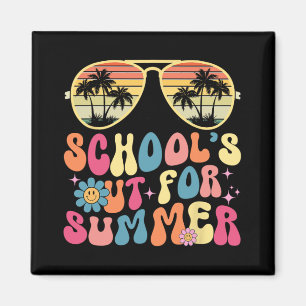 Letzten Schultag ist die Schule für den Sommer vor Magnet