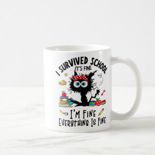 Letzten Tag der Schule ist es schön, ich bin gut l Kaffeetasse
