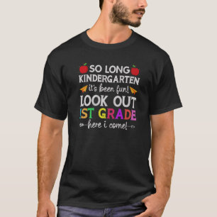 Letzten Tag so lange Kindergarten Ausblick auf die T-Shirt
